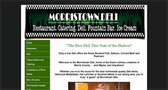 Desktop Screenshot of morristowndeli.com